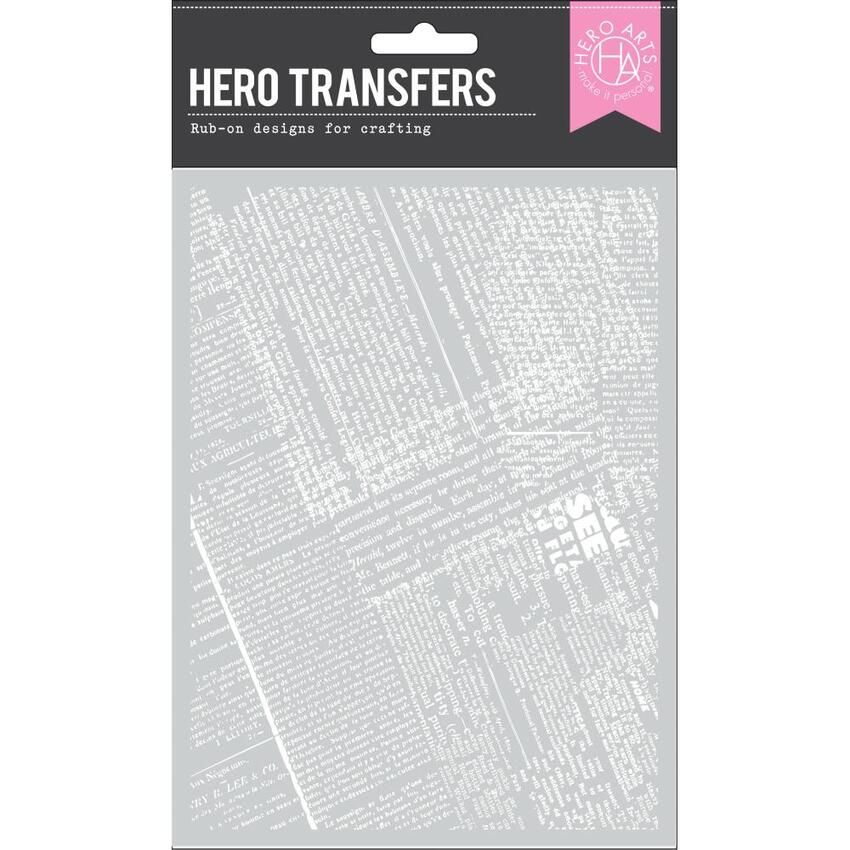 Transfert Hero Arts WHITE COLLAGE BACKGROUNDS PART 2 par Hero Arts. Scrapbooking et loisirs créatifs. Livraison rapide et cad...