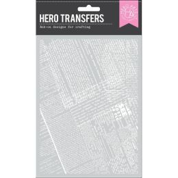 Transfert Hero Arts WHITE COLLAGE BACKGROUNDS PART 2 par Hero Arts. Scrapbooking et loisirs créatifs. Livraison rapide et cad...