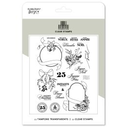 Tampons clear 25 INSTANTS MAGIQUES par Florilèges Design. Scrapbooking et loisirs créatifs. Livraison rapide et cadeau dans c...