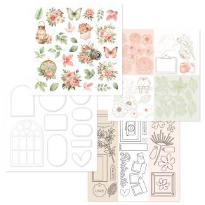 Kit créatif album MURMURES par Florilèges Design. Scrapbooking et loisirs créatifs. Livraison rapide et cadeau dans chaque co...