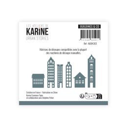 Outils de découpe Les Ateliers de Karine URBAN STORIES - BUILDINGS & CO par Les Ateliers de Karine. Scrapbooking et loisirs c...